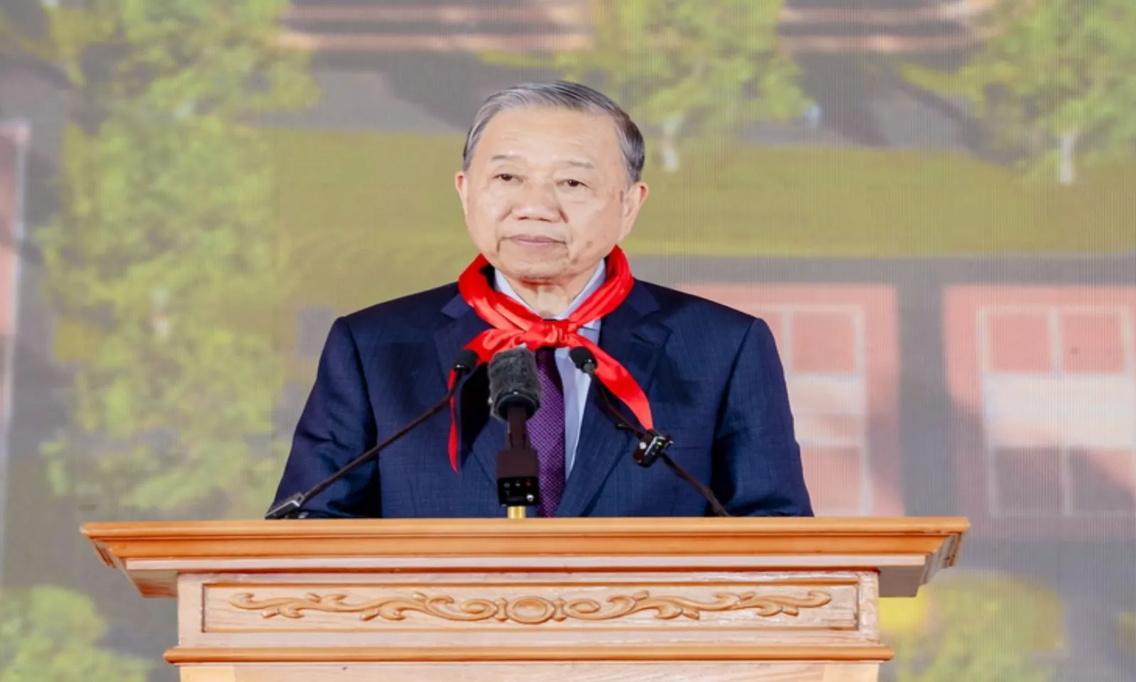 Tổng Bí thư Tô Lâm dự khánh thành trường nội trú hiện đại nhất vùng biên giới – Hình 2