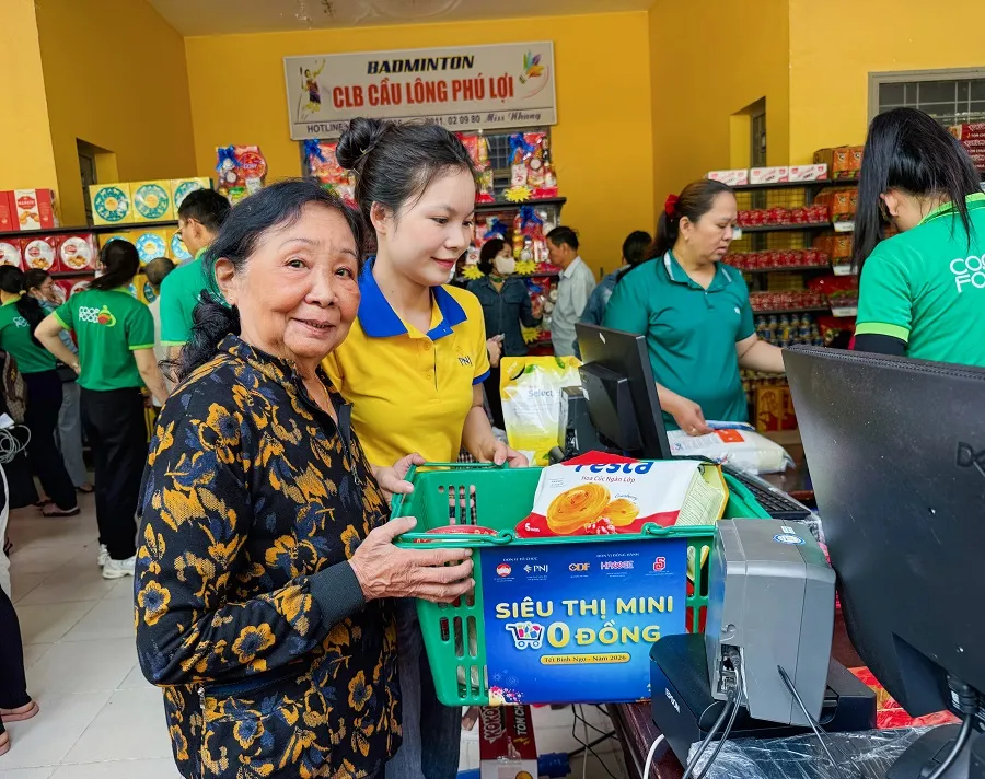 2 Siêu thị mini 0 đồng tại phường Phú Lợi