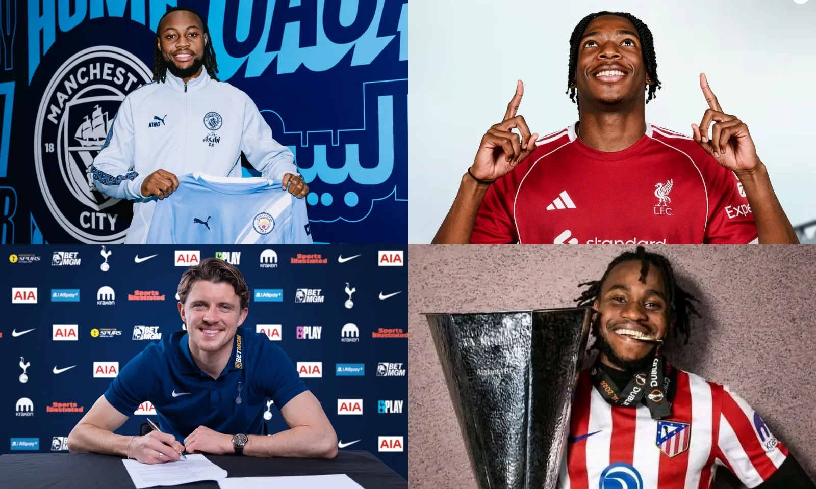 10 tân binh mùa đông 2026 đắt giá nhất: Kẻ thay thế Van Dijk | Cơn giận của Ronaldo