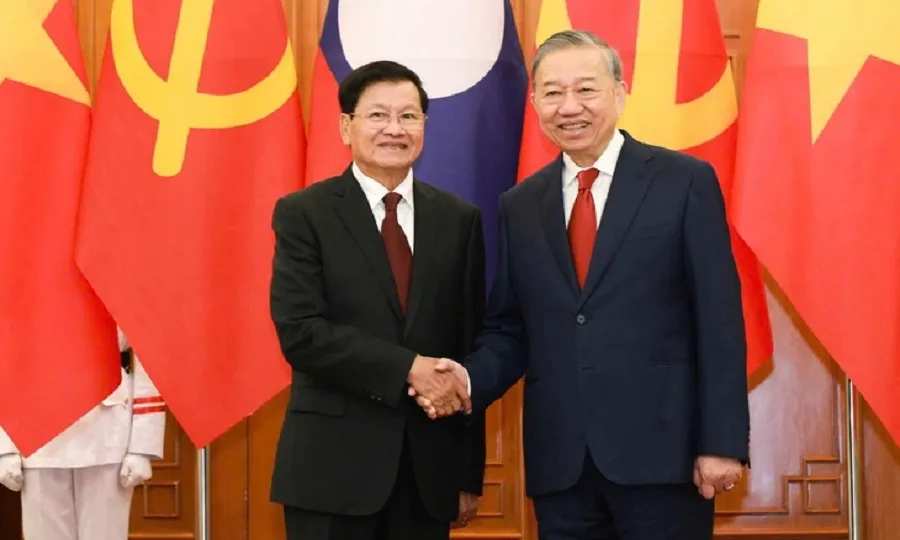 Tổng Bí thư Tô Lâm thăm Lào: Gắn kết chiến lược hai nước
