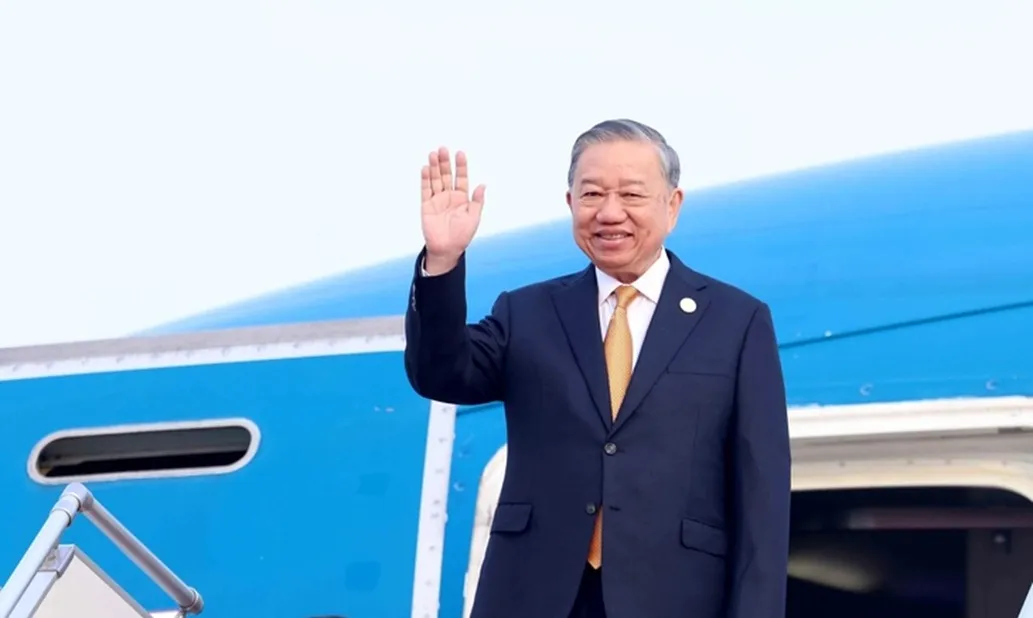 Tổng Bí thư Tô Lâm rời Lào, thăm cấp nhà nước Campuchia