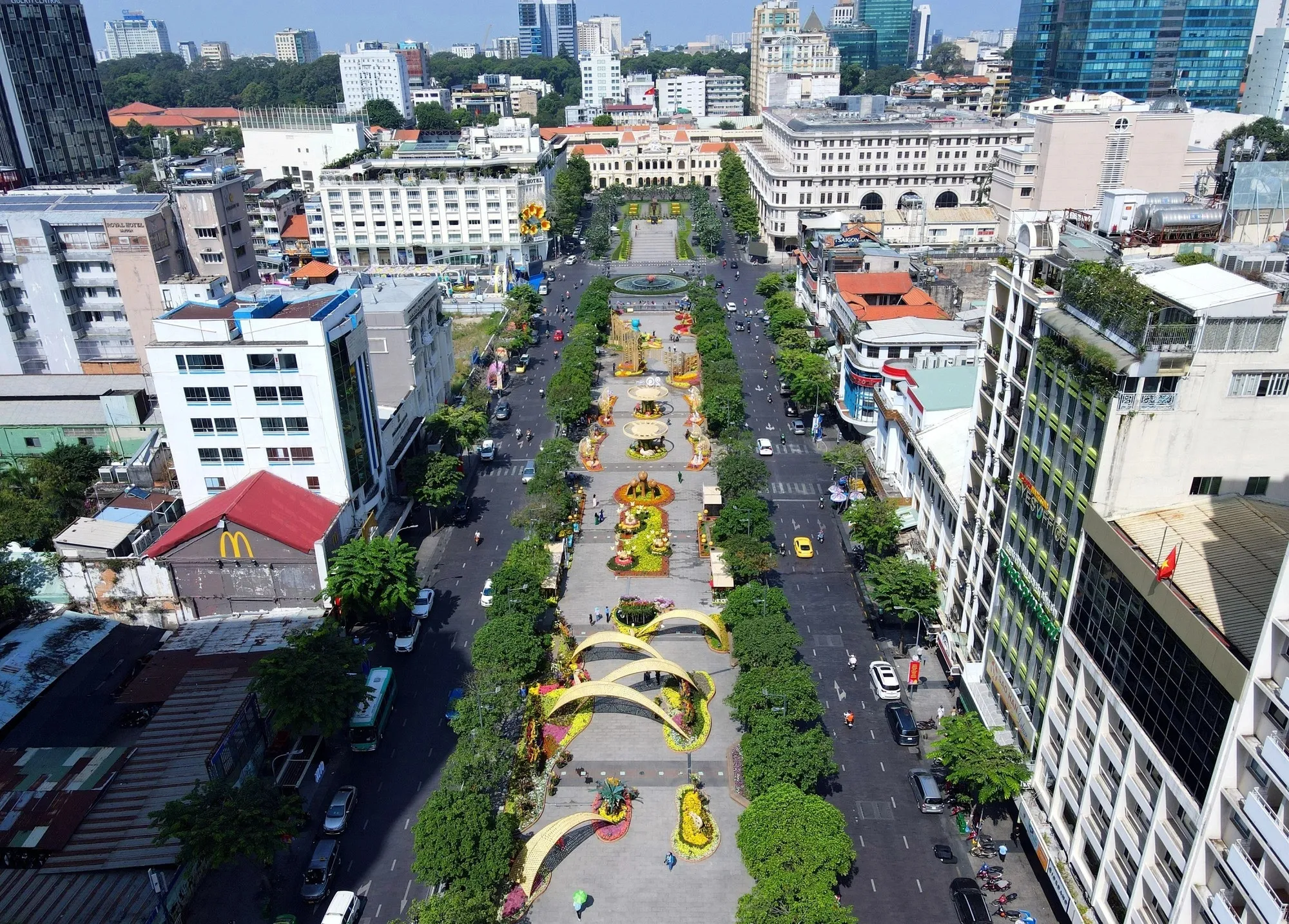 TP.HCM điều chỉnh giao thông khu vực trung tâm phục vụ Tết Bính Ngọ 2026