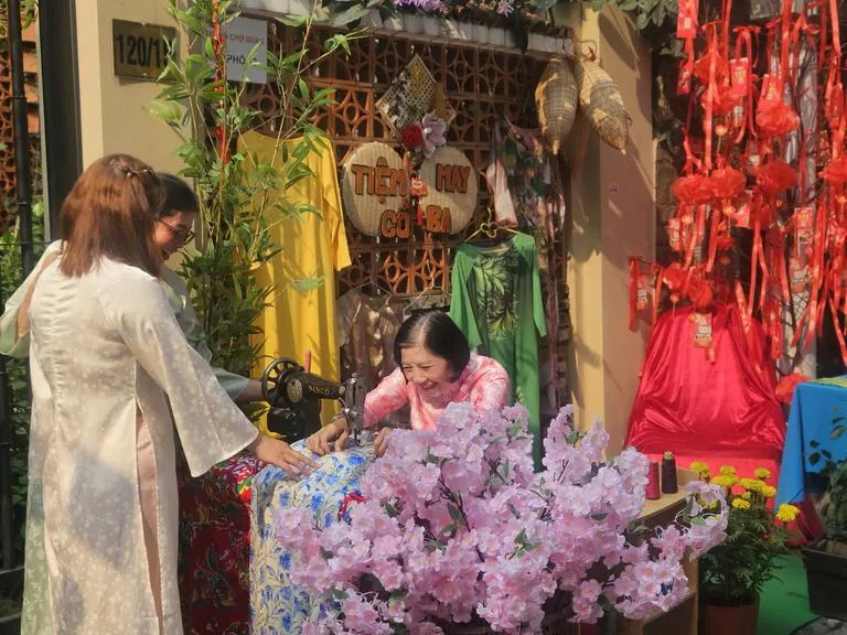 “Góc phố ngày Tết” đậm đà bản sắc dân tộc Việt Nam