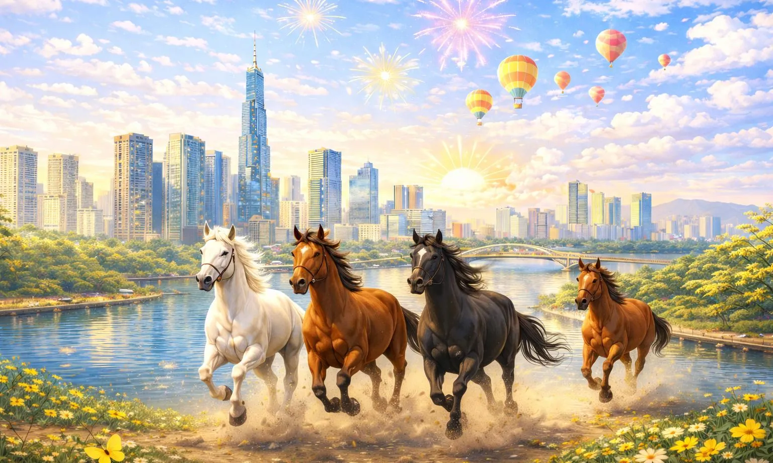 Tiếng vó Ngựa mùa Xuân - Khởi hành kỷ nguyên vươn mình