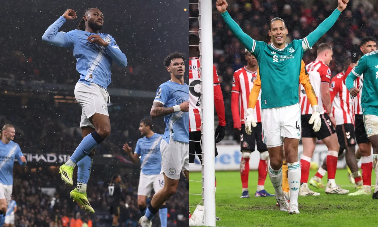 Kết quả Ngoại hạng Anh hôm nay: Man City xơi tái con mồi London | Van Dijk lập kỷ lục Liverpool