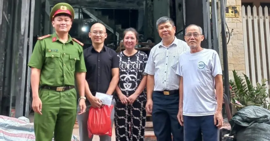 Lời tâm tình của gia đình thoát khỏi vụ cháy nhà gửi đến Công an TPHCM