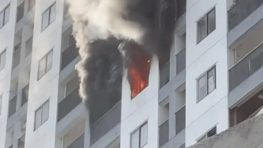 Cháy căn hộ tầng 16 chung cư ở Nha Trang, hai người chết