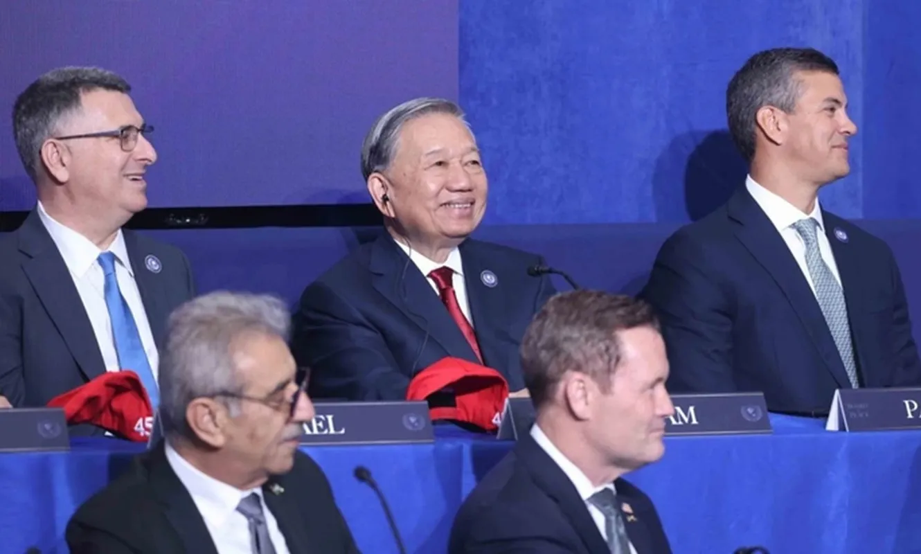 Tổng Bí thư Tô Lâm dự khai mạc Hội đồng Hòa bình về Dải Gaza