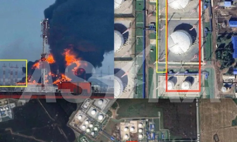 Ukraine dùng 35 UAV tập kích trạm dầu Nga cách 1.500km