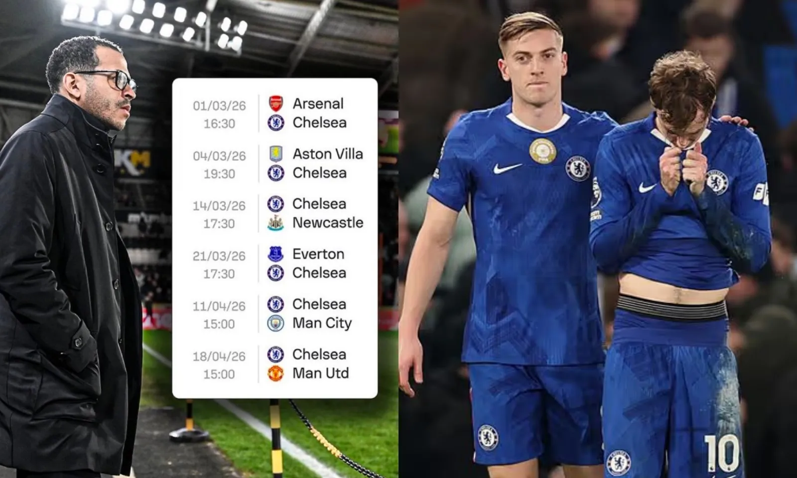 2 tháng khổ ải chờ đợi Chelsea phía trước, cơn ác mộng mới chỉ bắt đầu