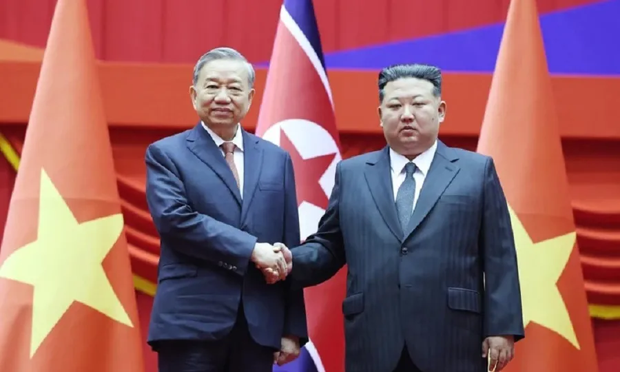 Tổng Bí thư Tô Lâm chúc mừng ông Kim Jong Un tái đắc cử