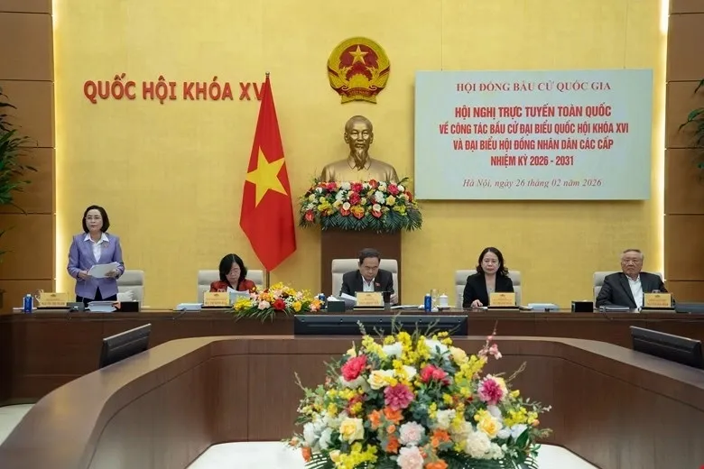 Hoi nghi trien khai cong tac bau cu 1