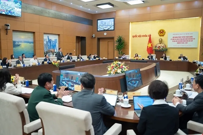 Hoi nghi trien khai cong tac bau cu 2