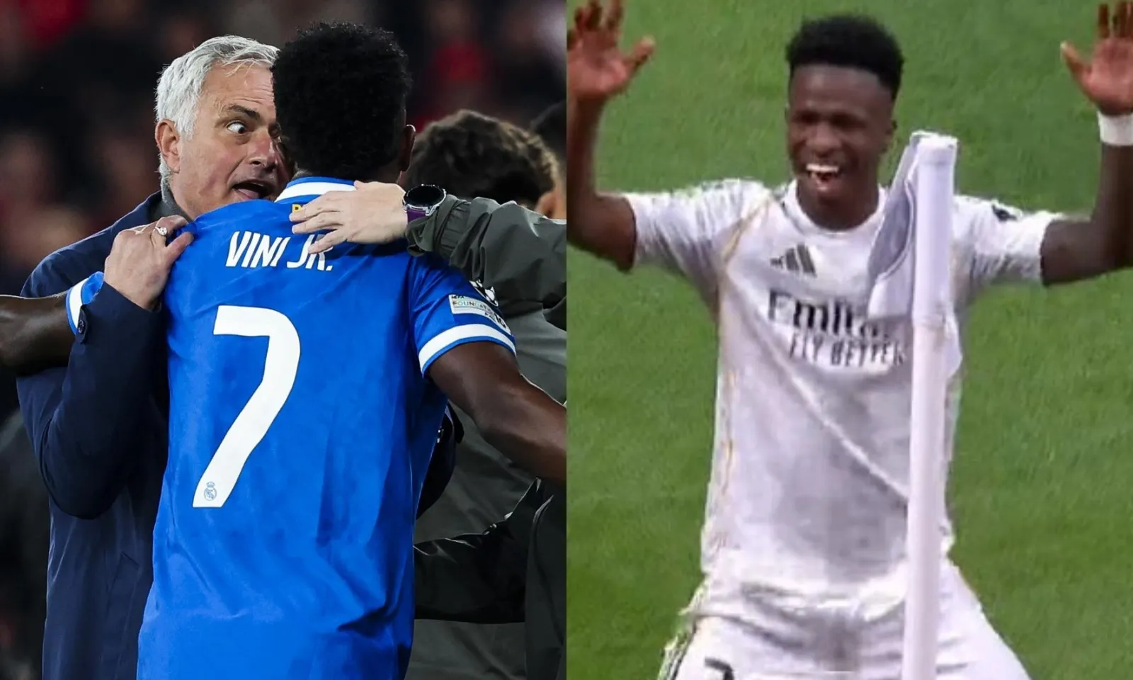 Mặc kệ Mourinho, Vinicius hả hê trêu ngươi
