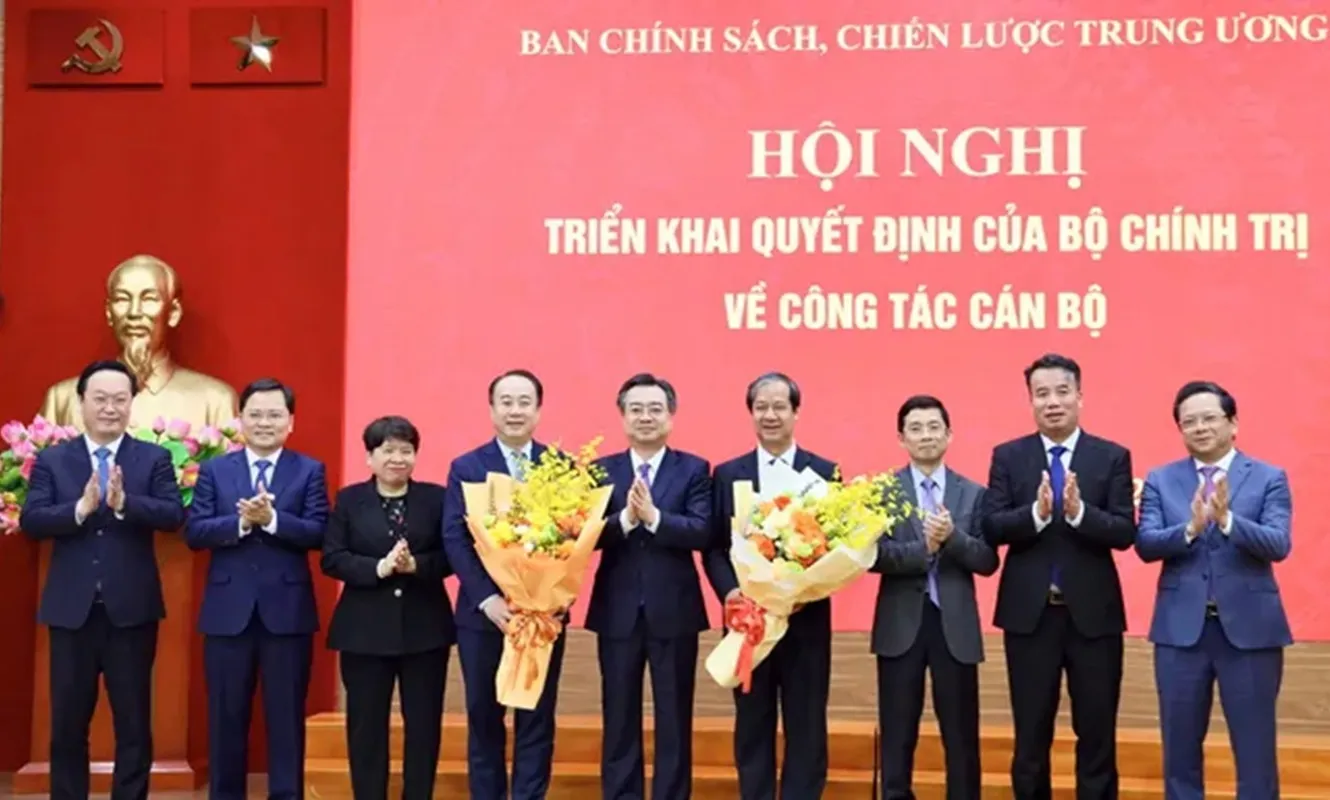 Ông Nguyễn Kim Sơn và ông Nguyễn Sỹ Hiệp làm Phó ban Chính sách, chiến lược Trung ương