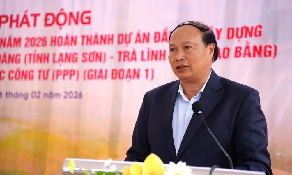 Phát động chiến dịch 85 ngày đêm, tăng tốc cao tốc Đồng Đăng - Trà Lĩnh