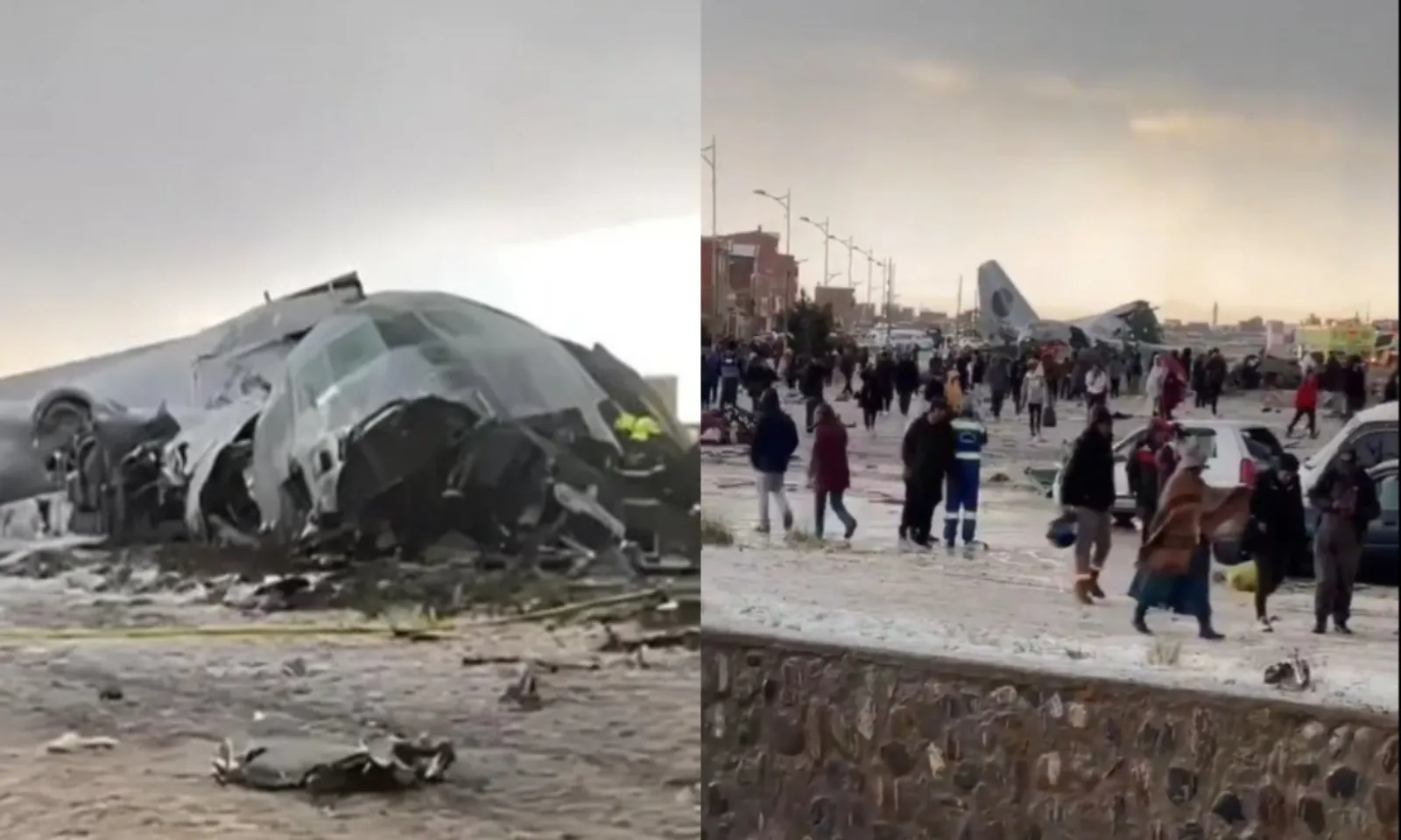 Máy bay quân sự chở tiền rơi ở Bolivia, 15 người chết, hiện trường náo loạn – Hình 1