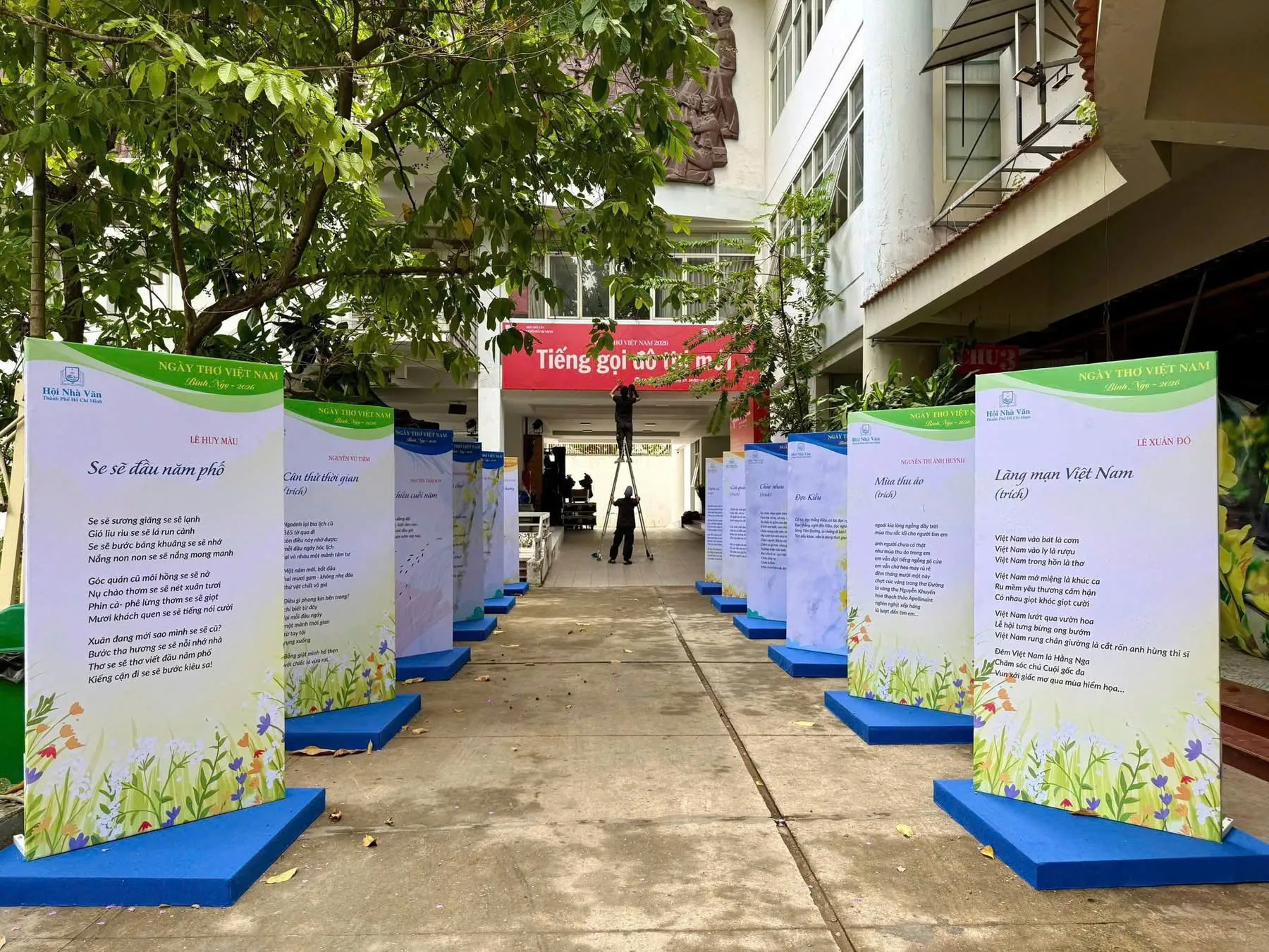 Đường thơ tại Ngày thơ Việt Nam TPHCM