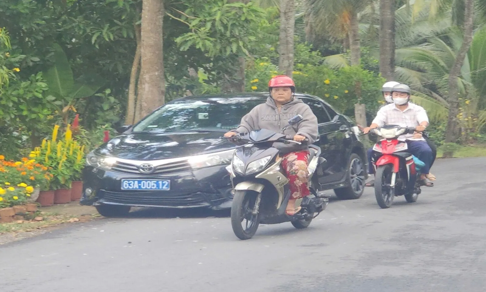 Vụ xe biển xanh ở Đồng Tháp: Mô tô đi ngược chiều gây tai nạn