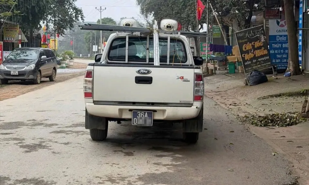 Xe biển xanh Thanh Hóa bị phạt hơn 38 triệu đồng vì vi phạm