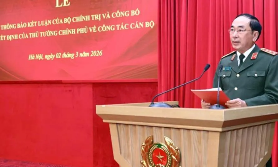Thượng tướng Trần Quốc Tỏ nghỉ công tác