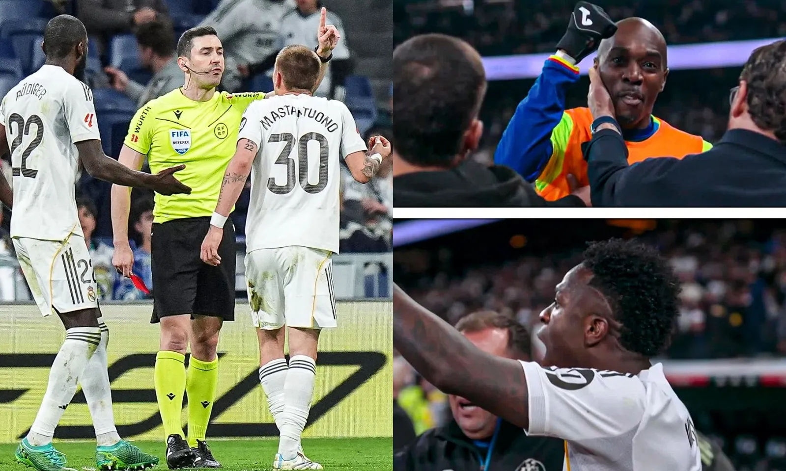 Real Madrid dính thẻ đỏ thua mất mặt, Vinicius nếm trải luật nhân quả 