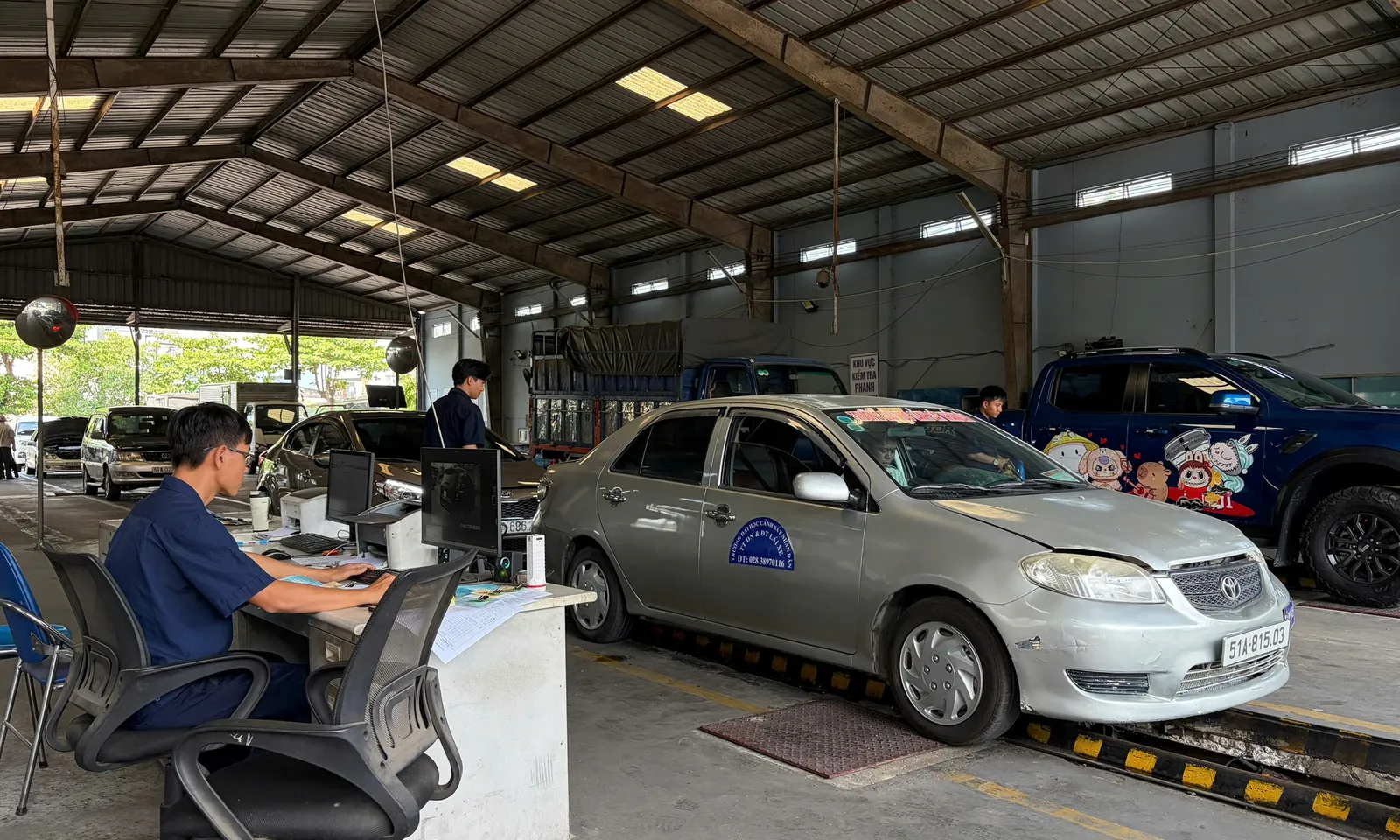 Đăng kiểm TPHCM ổn định trở lại sau sự cố cấp giấy điện tử