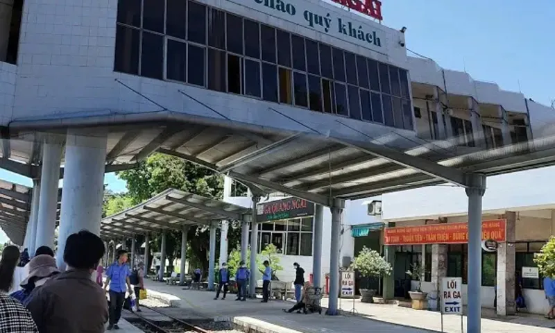 Quảng Ngãi kiến nghị dời ga đường sắt tốc độ cao xuống phía Nam 2km