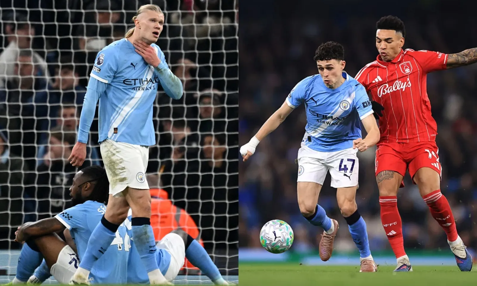 Chấm điểm Man City vs Nottingham Forest: Haaland mất tích | Họa từ Foden