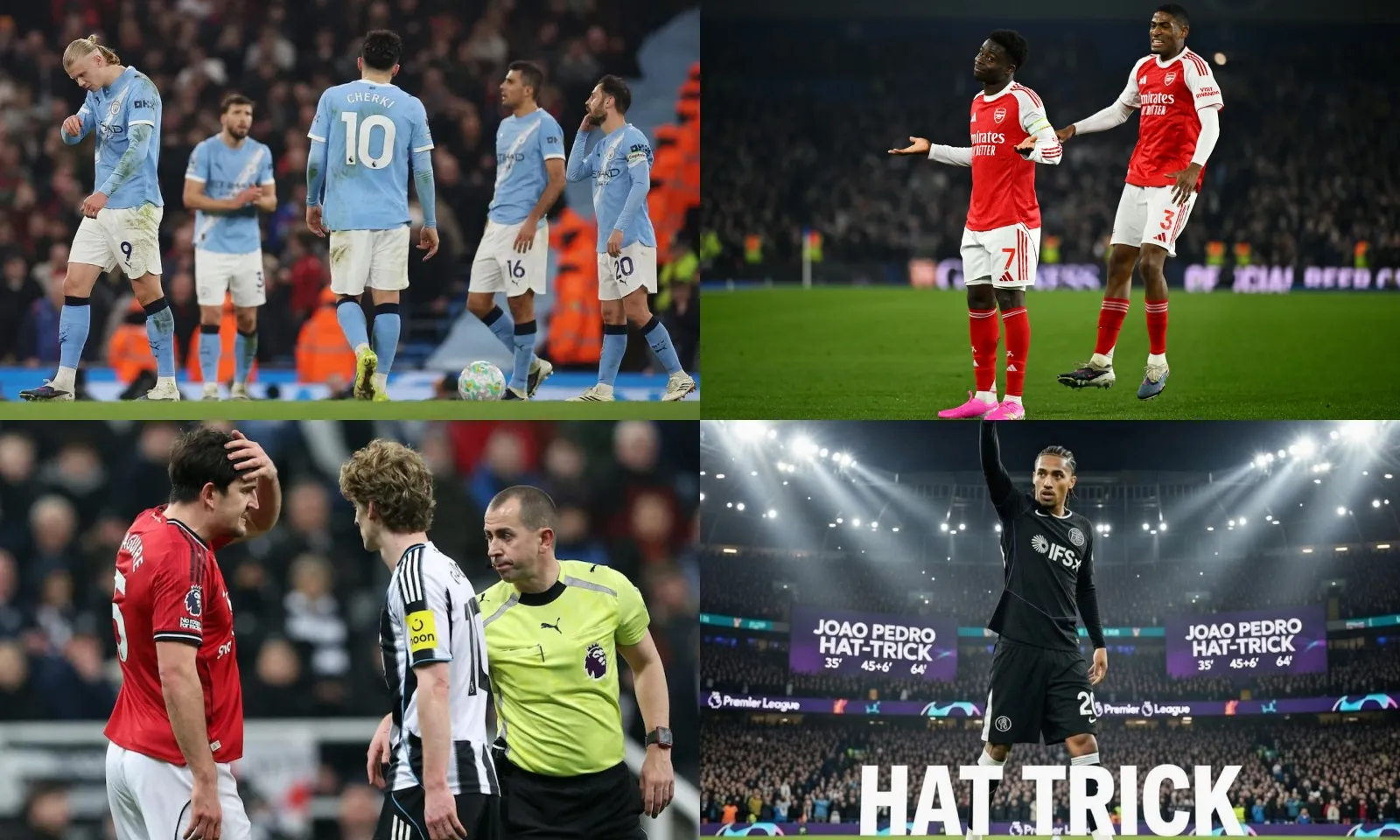 Kết quả Ngoại hạng Anh hôm nay: Bẽ bàng MU và Man City | Arsenal cùng Chelsea ca khúc khải hoàn