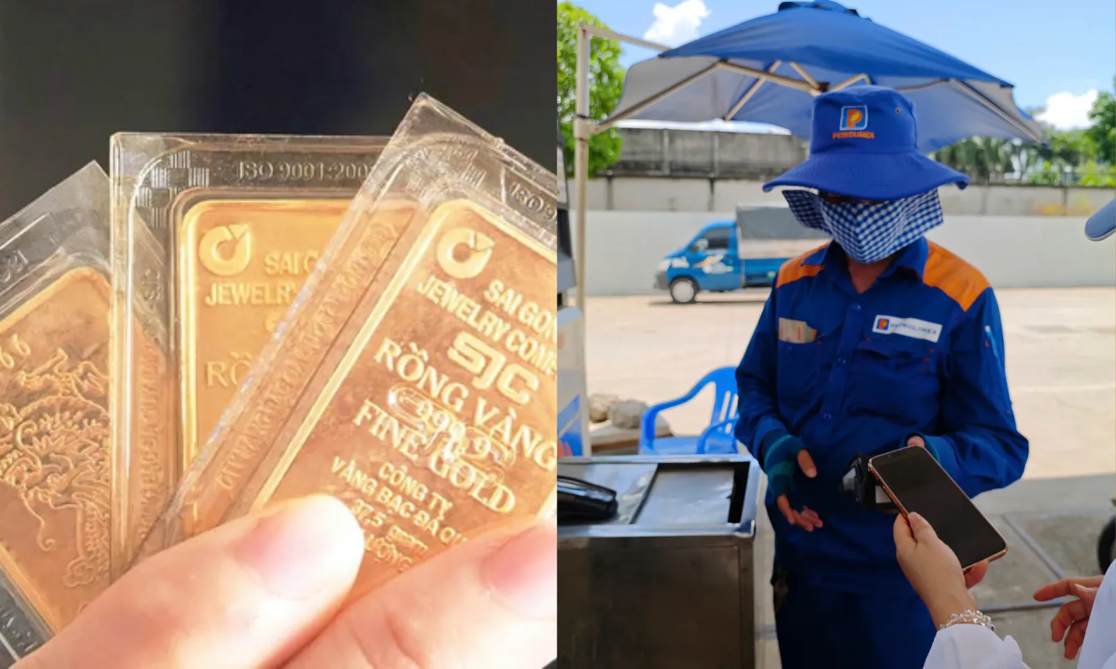 Điểm tin trưa 06/03: Giá vàng SJC lao dốc | Giá xăng dầu vọt tăng thêm 5%