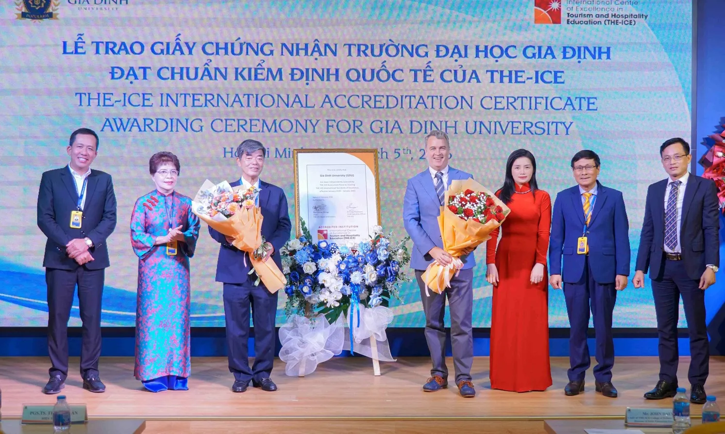 Một trường Đại học đạt kiểm định quốc tế THE-ICE