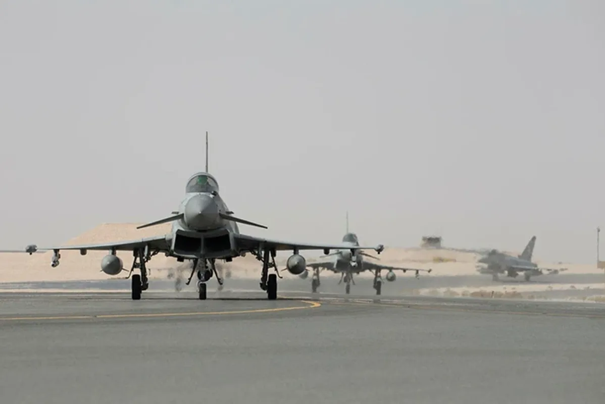 Căn cứ không quân Al-Udeid ở Qatar, căn cứ lớn nhất của Mỹ tại Trung Đông. Ảnh Bộ Quốc phòng Mỹ