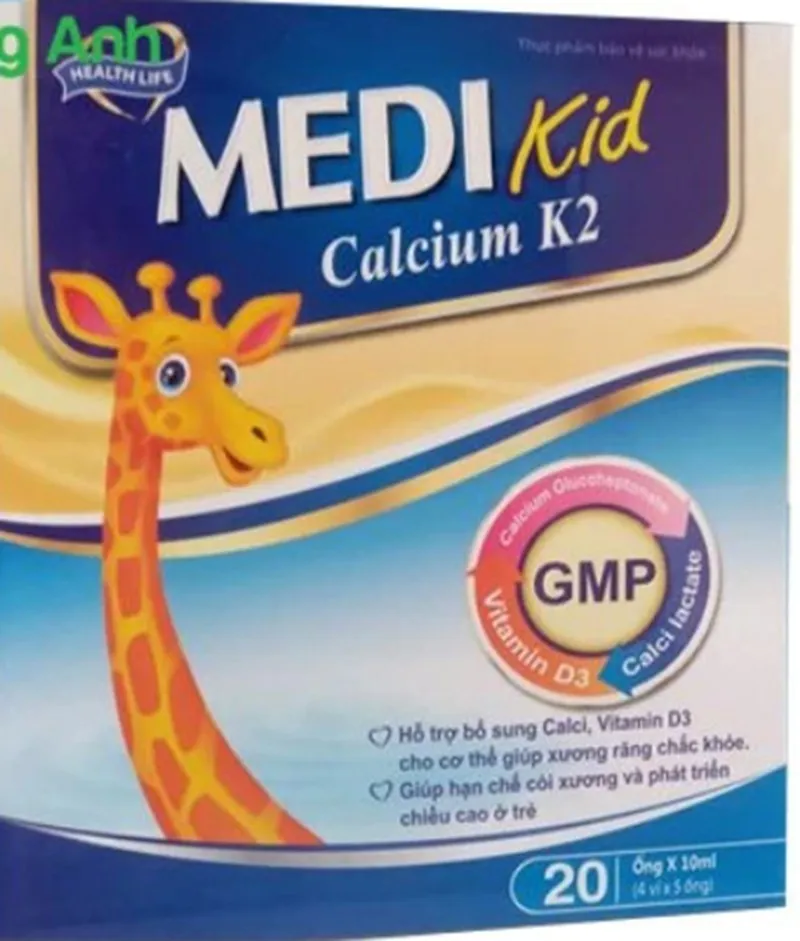 Sản phẩm Medi Kids Calcium K2