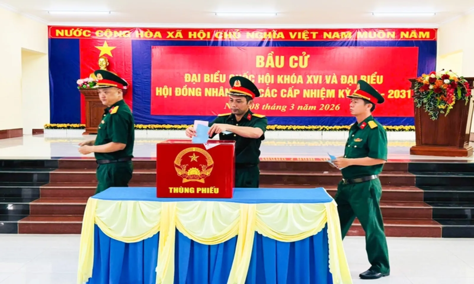 Hơn 2.100 cử tri Thổ Châu đi bầu cử sớm – Hình 2