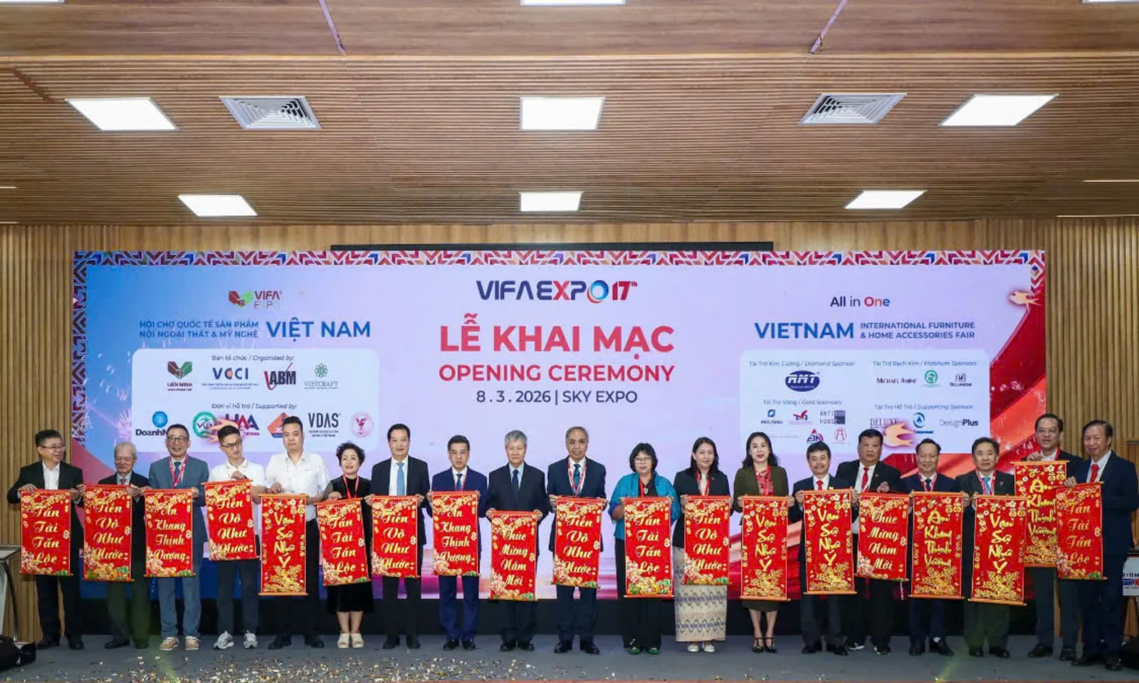 VIFA EXPO 2026 khai mạc tại hai trung tâm triển lãm lớn ở TPHCM