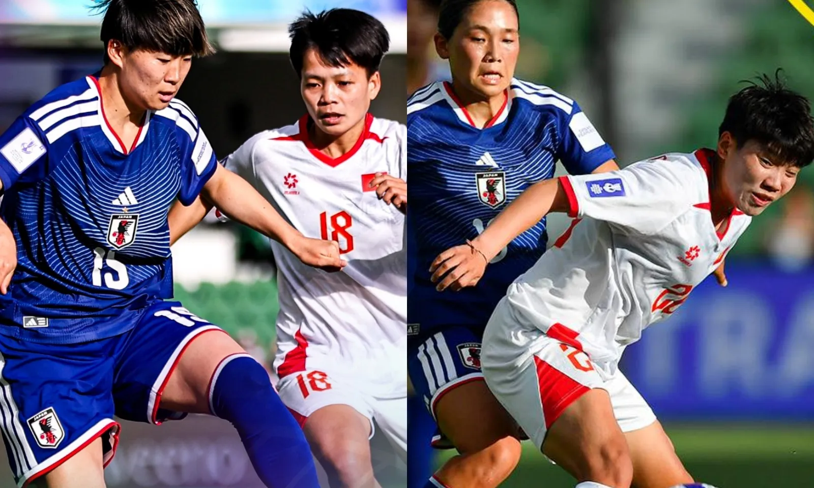 Tuyển nữ Việt Nam thua đậm Nhật Bản, tan vỡ hy vọng tham dự World Cup