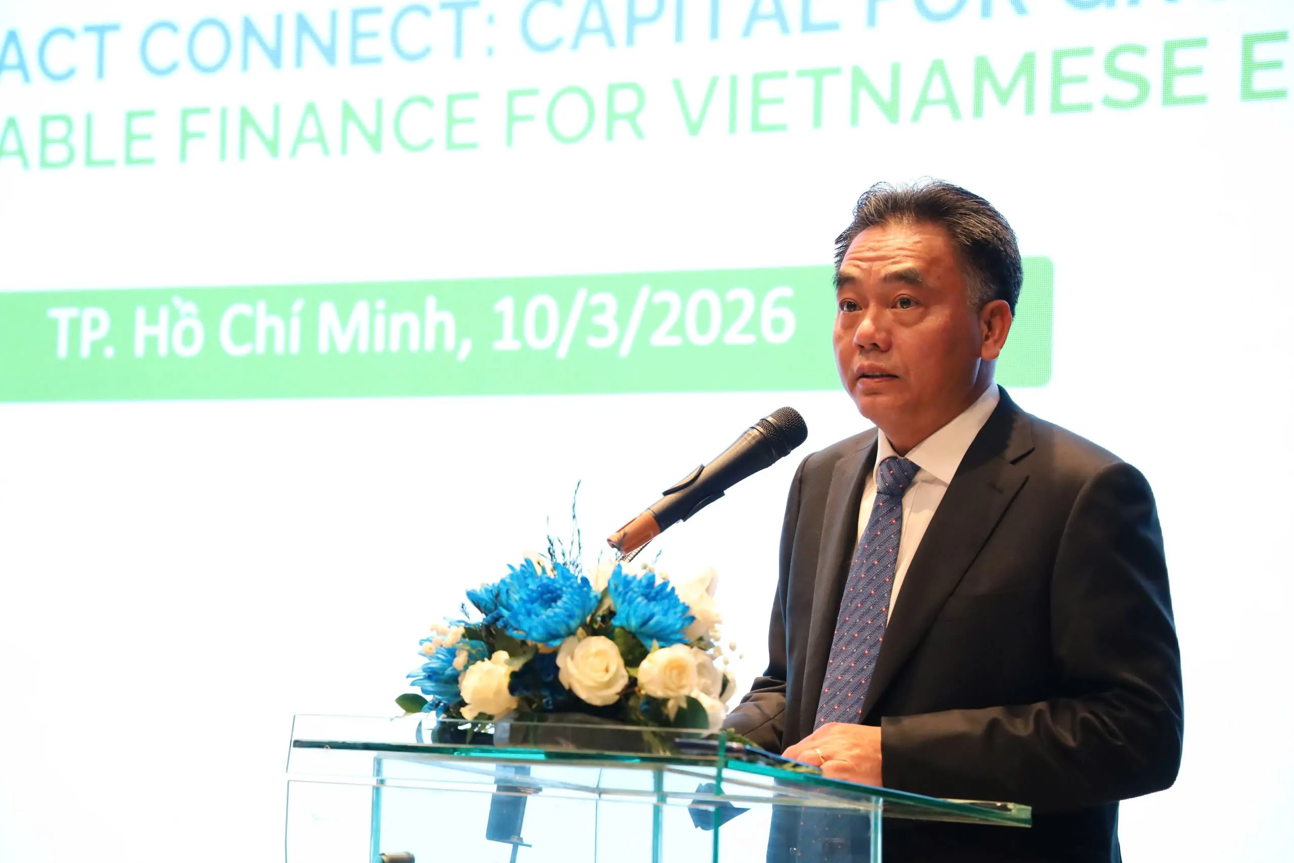 Ông Nguyện Lộc Hà - PCT UBND TPHCM phát biểu