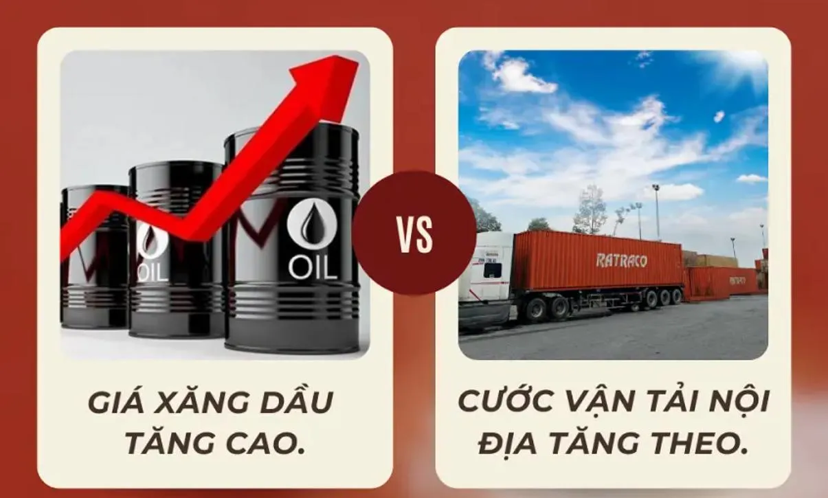 Giá nhiên liệu tăng, nhiều nơi nâng cước vận tải tới 50%