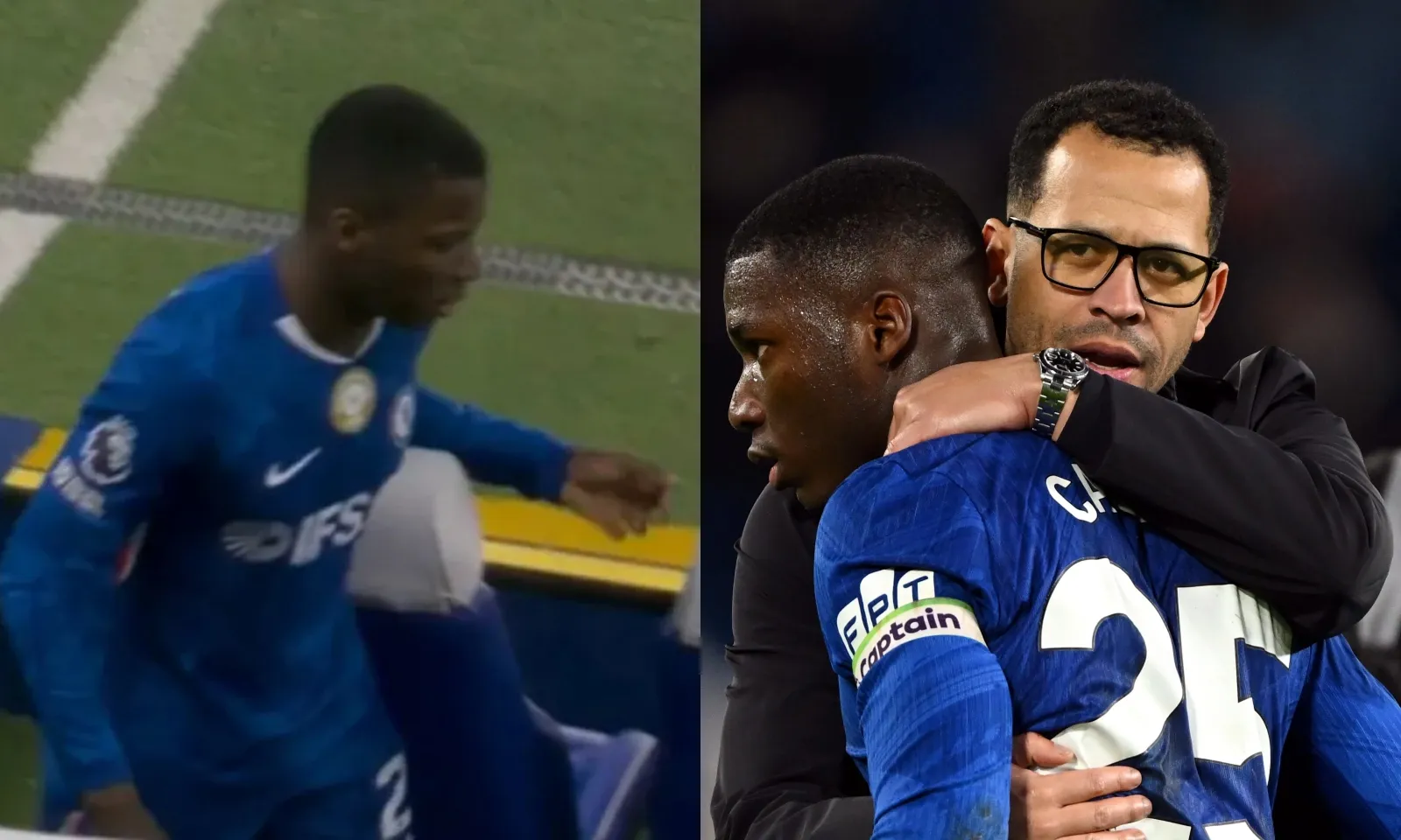 Caicedo nổi cơn lôi đình phản đối Rosenior