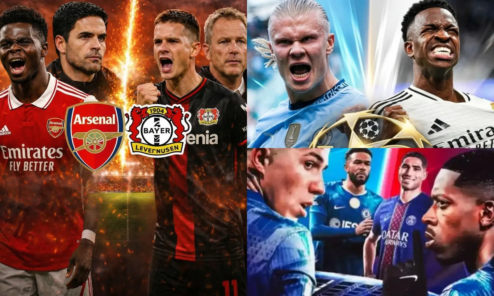 Siêu máy tính dự đoán vòng 1/8 Champions League: 79% Arsenal vào Tứ kết | Man City - Chelsea bị loại