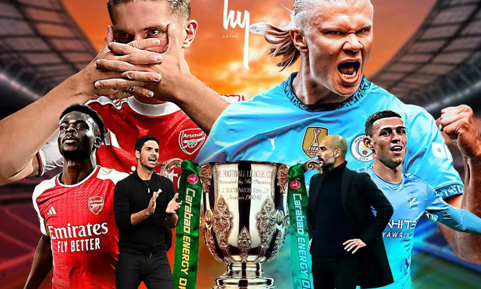Nhận định Arsenal vs Man City (Chung kết Carabao Cup, 23h30 ngày 22/3): Siêu kinh điển tập 1