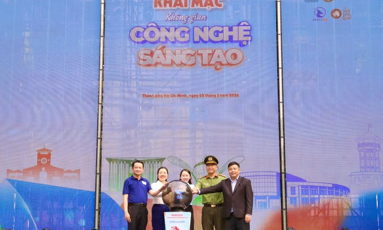 Khai mạc không gian “Công nghệ sáng tạo”