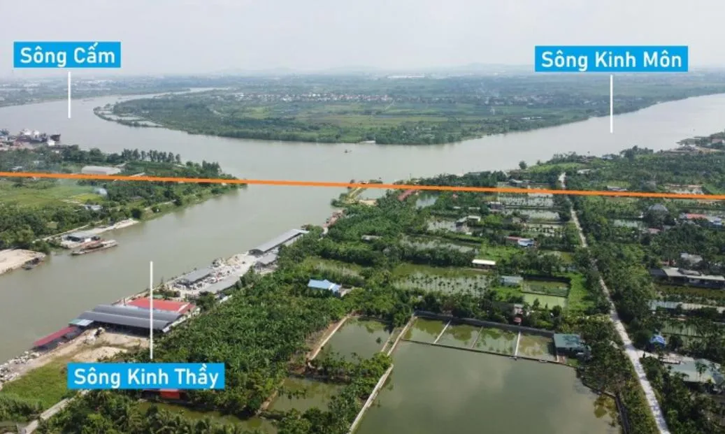 Sông Kinh Thầy hạn chế giao thông hơn 1 năm để thi công cầu vượt