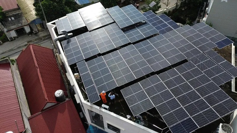 Hệ thống điện mặt trời áp mái