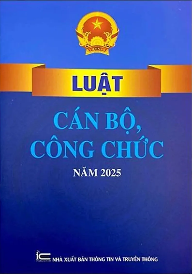 Luật cán bộ công chức 2025