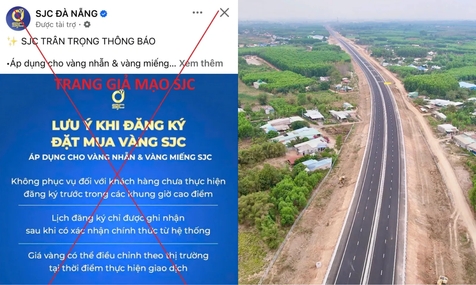 Điểm tin sáng 30/3: Cảnh báo thủ đoạn lừa mới vàng SJC | Lùi ngày thông xe cao tốc Biên Hòa-Vũng Tàu