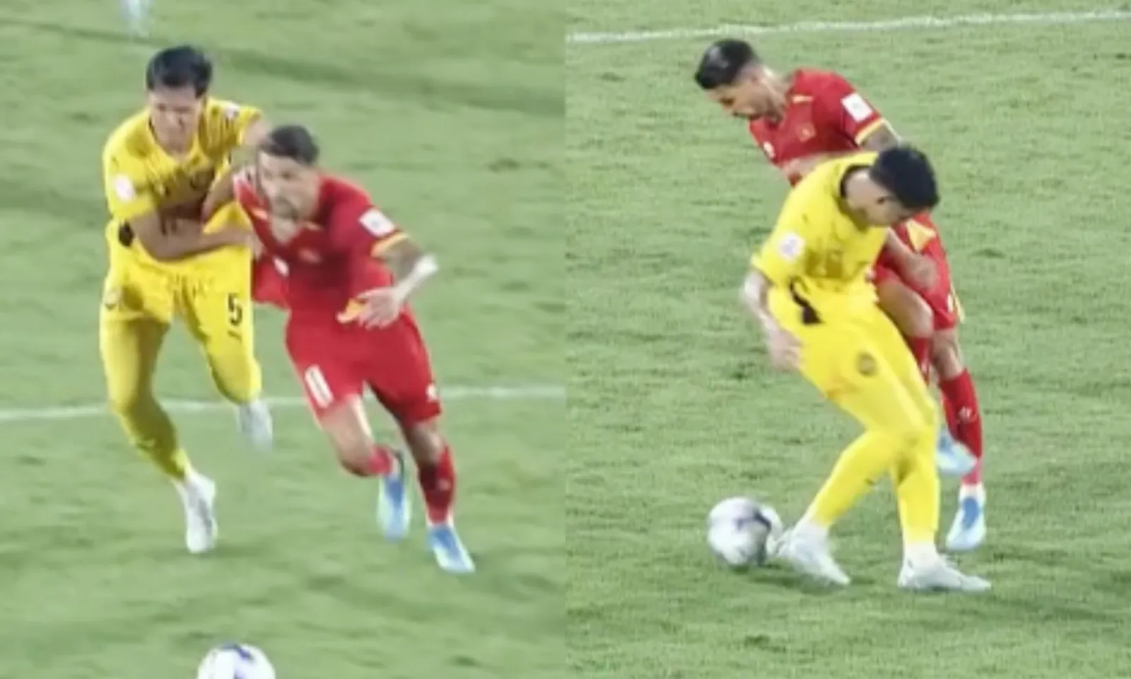 Hoàng Hên khiêu vũ với bóng, biến sao Malaysia chơi xấu thành gã hề