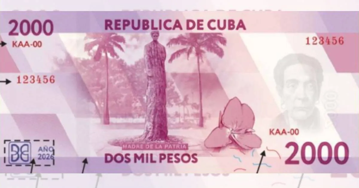2000 peso cuba
