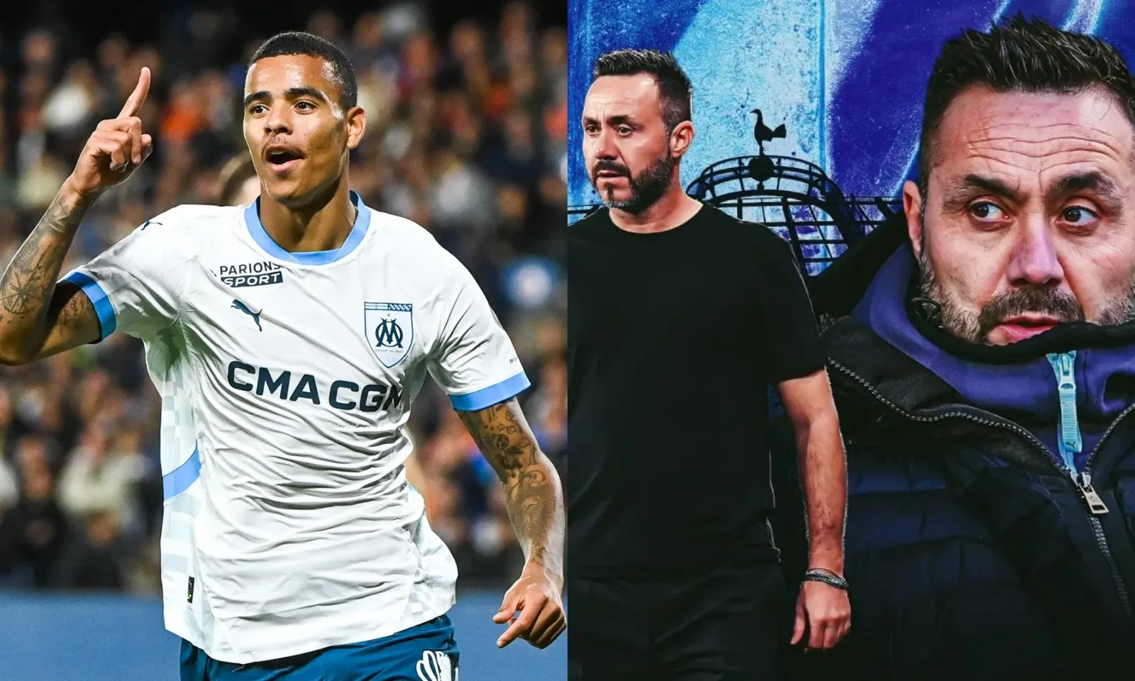 Lộ bí mật hợp đồng De Zerbi - Tottenham, Greenwood tái xuất Ngoại hạng Anh?